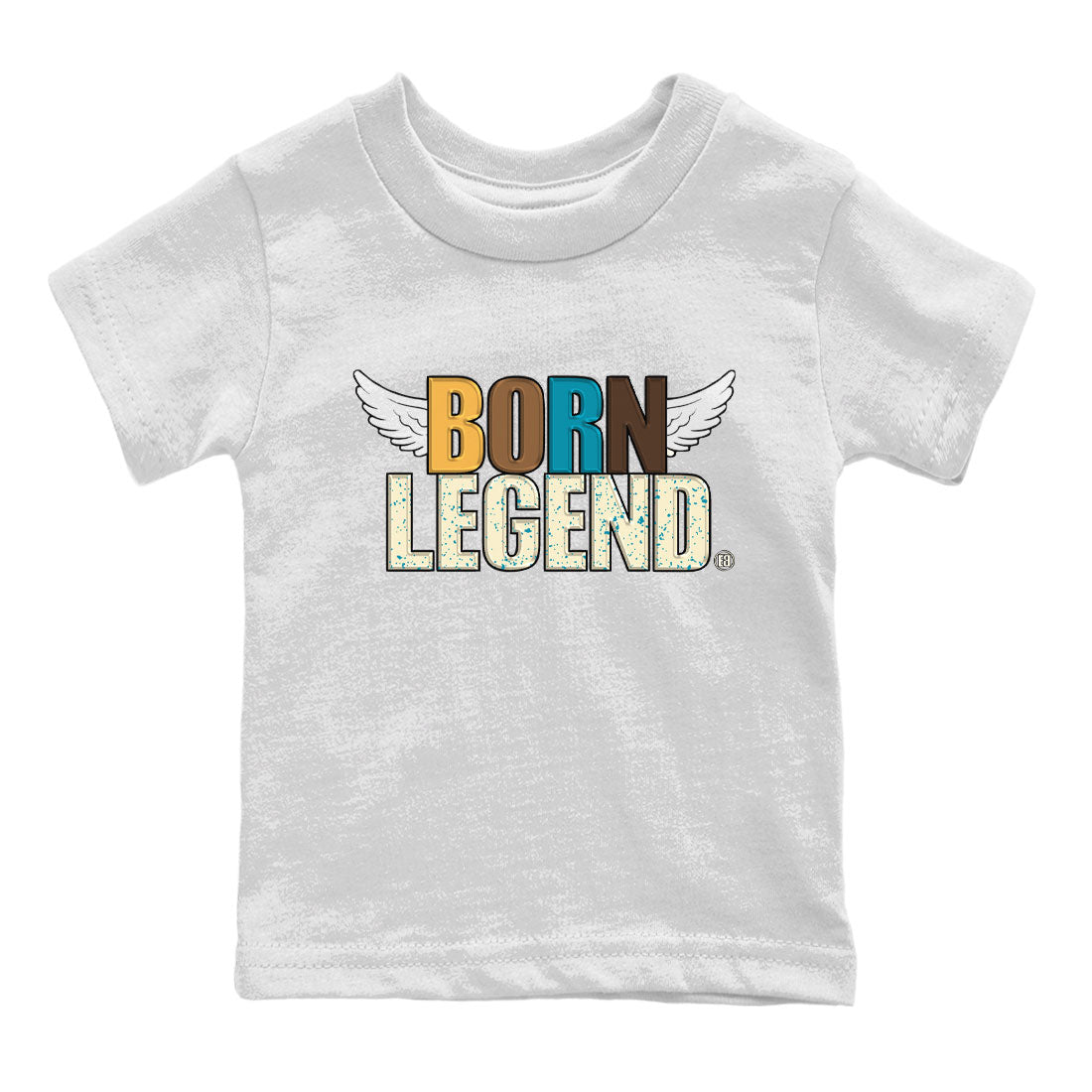 Air Jordan 4 GS Cacao Wow Match To Jordans Born Legend Sneaker Tees Air Jordan 4 Cacao Wow SNRT Sneaker Release Tees Kids Shirts White 2