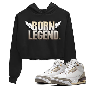 Jordan 3 A Ma Maniere Sneaker Match Tees Born Legend Sneaker Tees Jordan 3 A Ma Maniere Sneaker Release Tees Women's Shirts