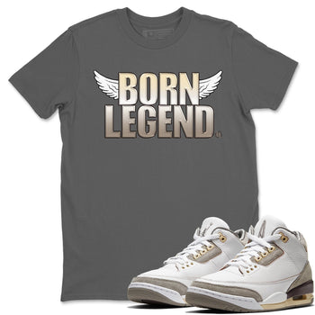 Jordan 3 A Ma Maniere Sneaker Match Tees Born Legend Sneaker Tees Jordan 3 A Ma Maniere Sneaker Release Tees Unisex Shirts
