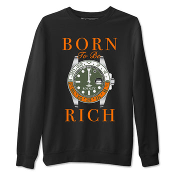 5s Olive shirt to match jordans Born To Be Rich sneaker tees Air Jordan 5 Retro Olive SNRT Sneaker Release Tees unisex cotton Black 2 crew neck shirt
