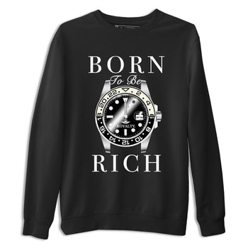 Jordan 11 Gratitude shirt to match jordans Born To Be Rich sneaker tees 11s Gratitude SNRT sneaker Release Tees unisex cotton Black 2 crew neck shirt