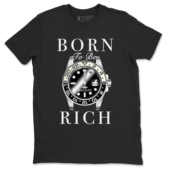 Jordan 11 Gratitude shirt to match jordans Born To Be Rich sneaker tees 11s Gratitude SNRT sneaker Release Tees unisex cotton Black 2 crew neck shirt