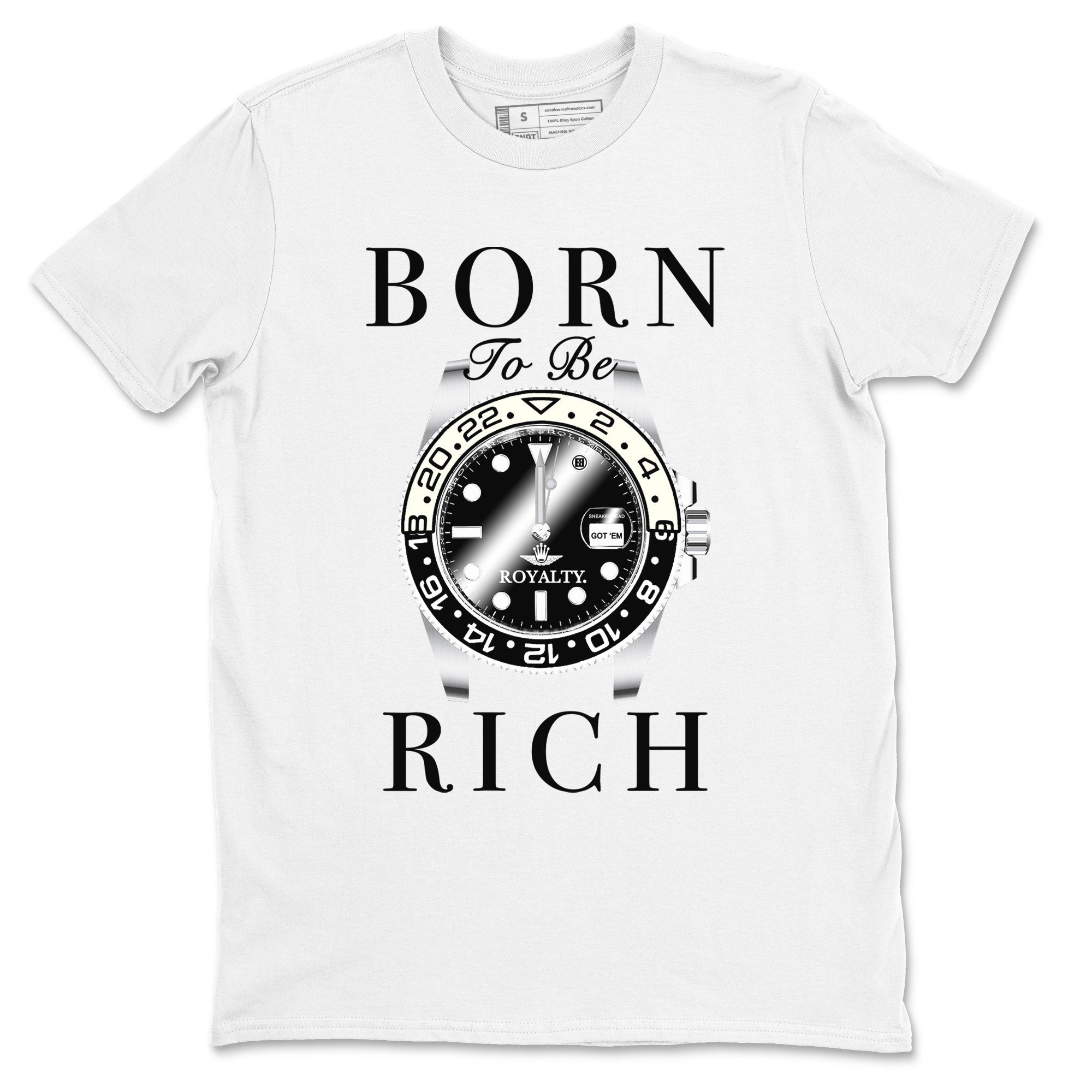 Jordan 11 Gratitude shirt to match jordans Born To Be Rich sneaker tees 11s Gratitude SNRT sneaker Release Tees unisex cotton White 2 crew neck shirt