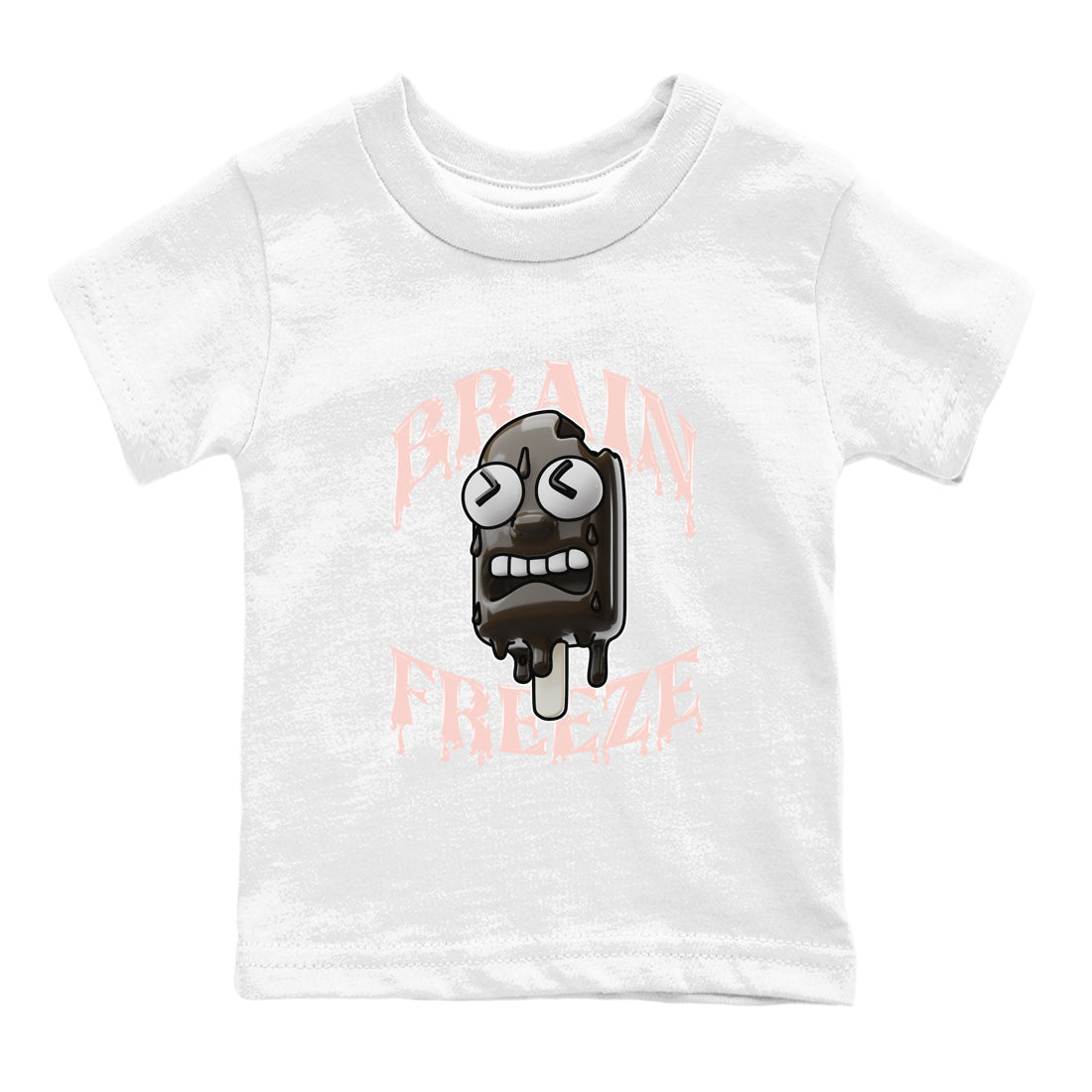 Air Jordan 11 Neapolitan shirt to match jordans Brain Freeze sneaker tees AJ11 Neapolitan SNRT Sneaker Release Tees Baby Toddler White 2 T-Shirt