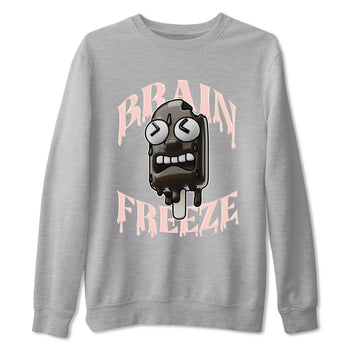 Air Jordan 11 Neapolitan shirt to match jordans Brain Freeze sneaker tees AJ11 Neapolitan SNRT Sneaker Release Tees Unisex Heather Grey 2 T-Shirt