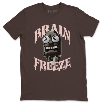 Air Jordan 11 Neapolitan shirt to match jordans Brain Freeze sneaker tees AJ11 Neapolitan SNRT Sneaker Release Tees Unisex Dark Chocolate 2 T-Shirt