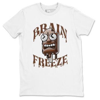 Dunk Cacao Wow shirt to match jordans Brain Freeze sneaker tees Nike Dunk Cacao Wow SNRT Sneaker Release Tees Unisex White 2 T-Shirt
