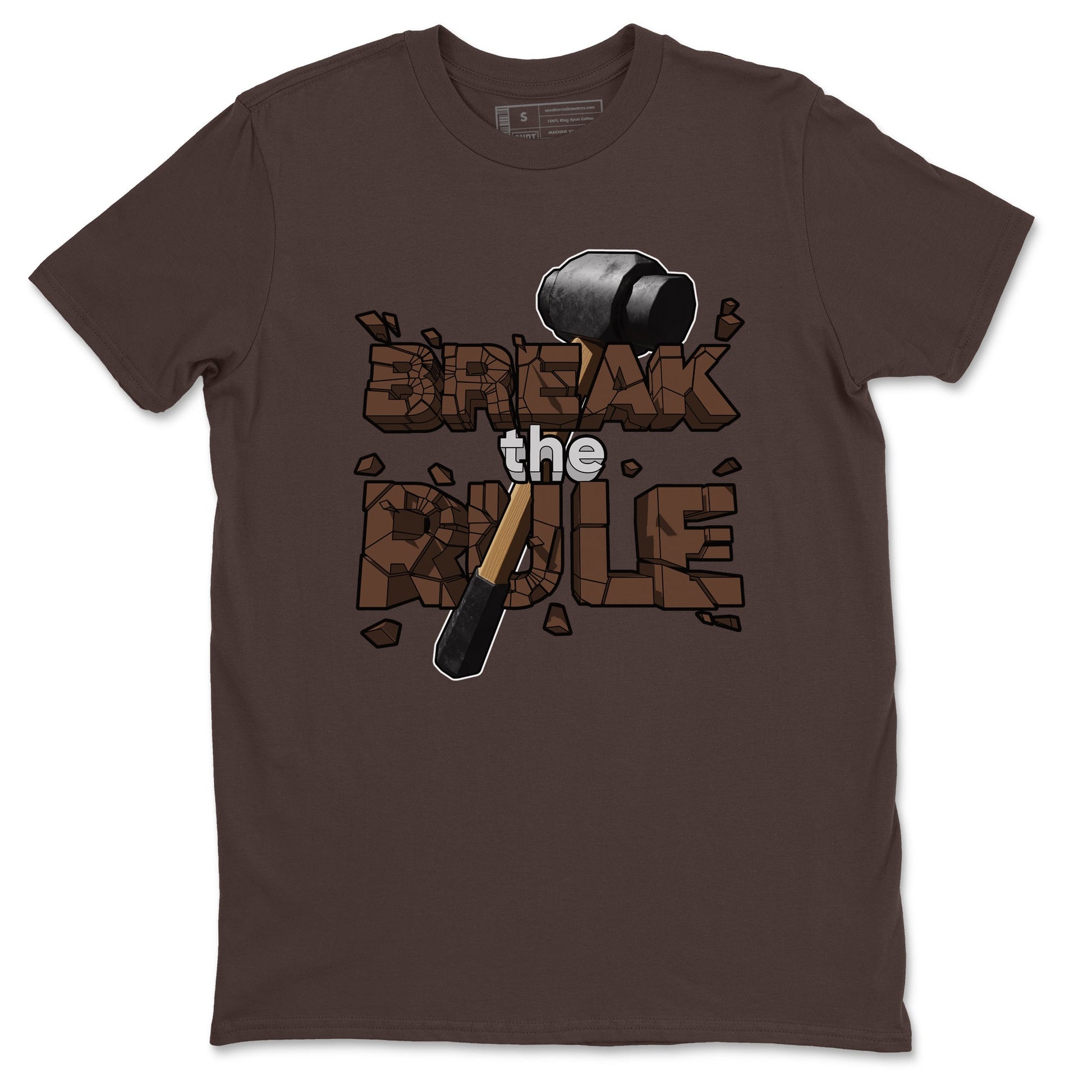 Air Force Low Chocolate shirt to match jordans Break The Rule sneaker tees chocolate Nike Air Force Low Chocolate SNRT Sneaker Release Tees Unisex Dark Chocolate 2 T-Shirt