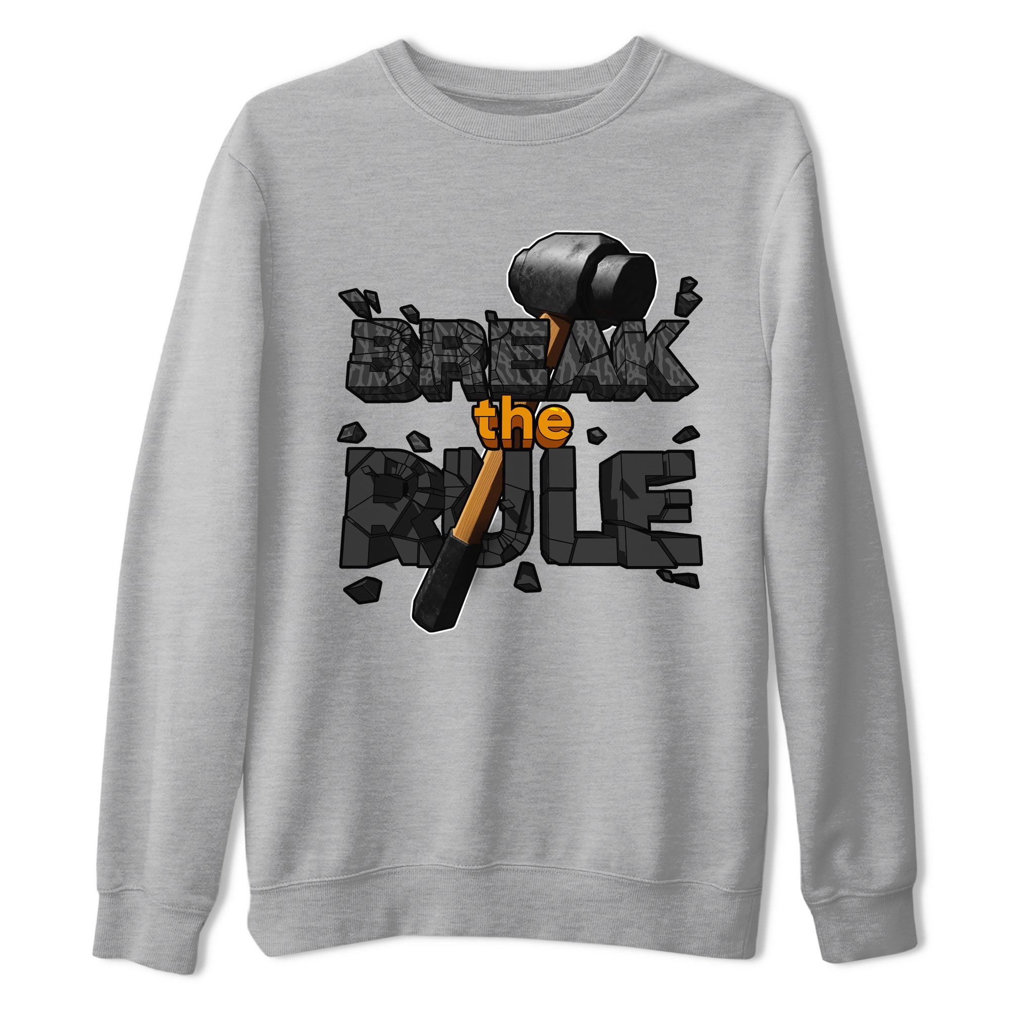 Air Jordan 3 Fear shirt to match jordans Break The Rule sneaker tees AJ3 Fear SNRT Sneaker Release Tees Unisex Heather Grey 2 T-Shirt