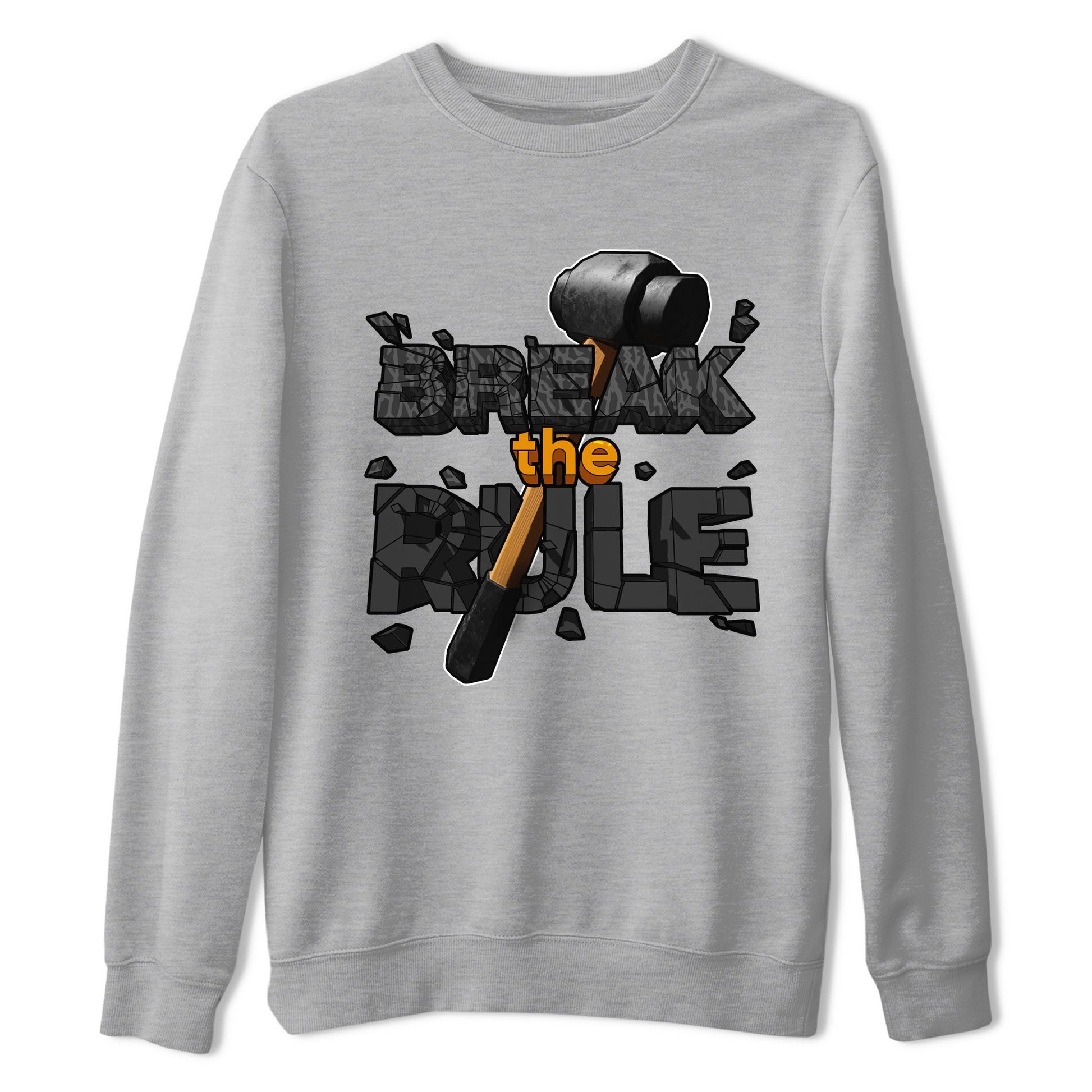 Air Jordan 3 Fear shirt to match jordans Break The Rule sneaker tees AJ3 Fear SNRT Sneaker Release Tees Unisex Heather Grey 2 T-Shirt