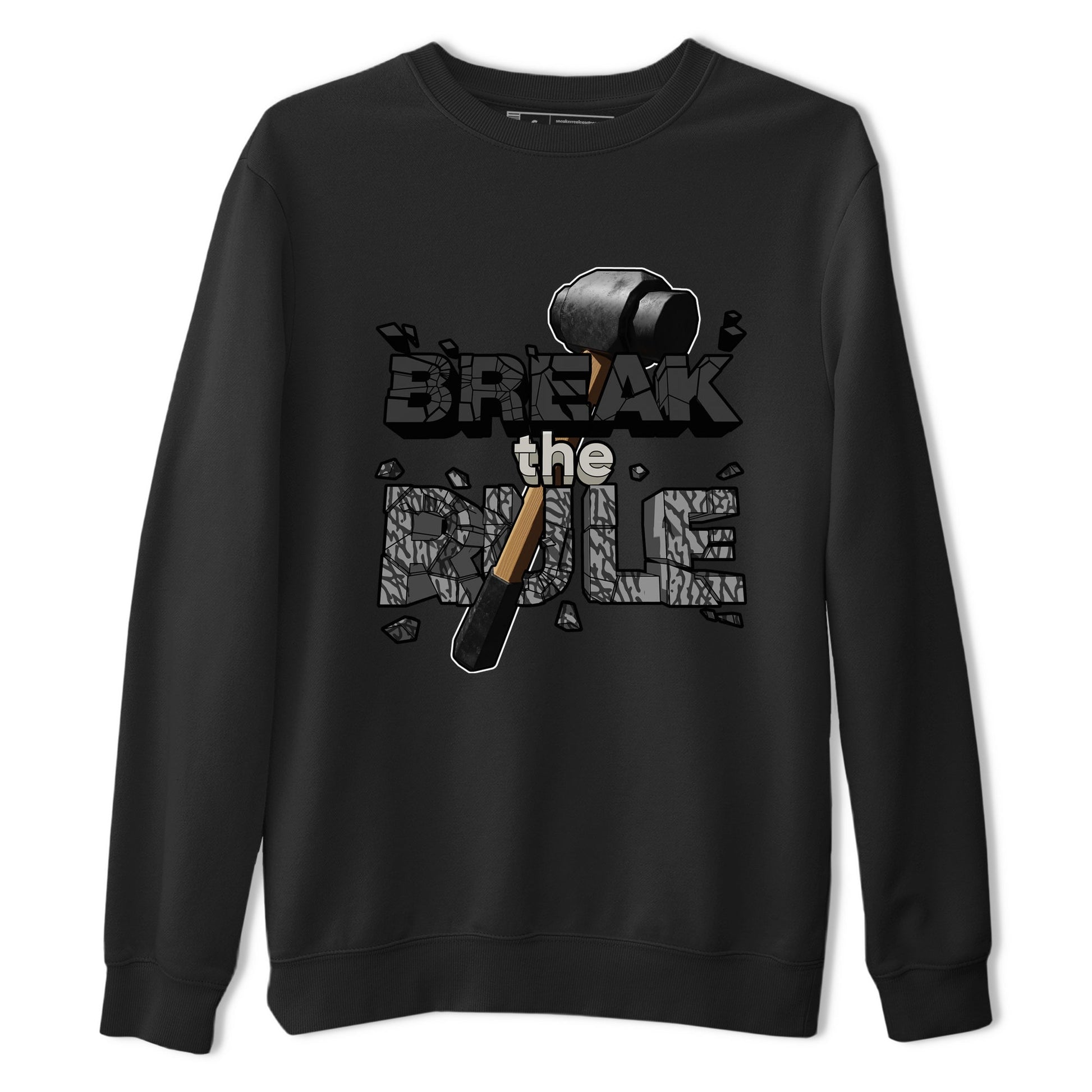 Air Jordan 3 Off Noir shirt to match jordans Break The Rule sneaker tees AJ3 Off Noir SNRT Sneaker Release Tees Unisex Black 2 T-Shirt
