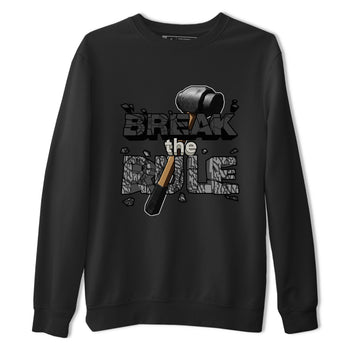 Air Jordan 3 Off Noir shirt to match jordans Break The Rule sneaker tees AJ3 Off Noir SNRT Sneaker Release Tees Unisex Black 2 T-Shirt