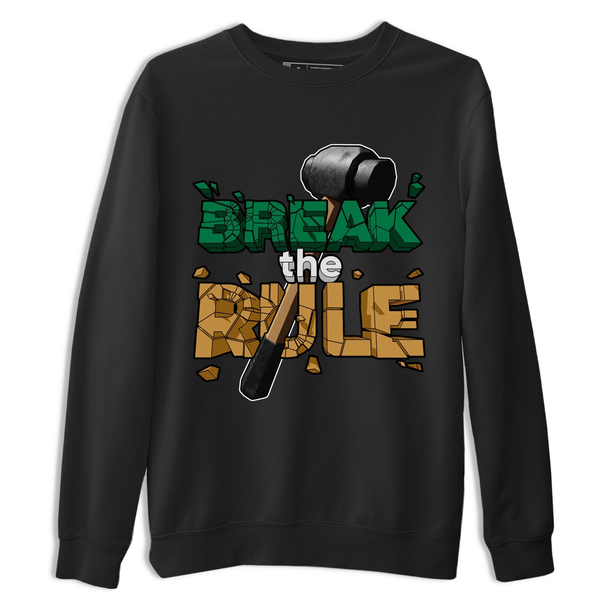 Samba Collegiate Green Gum shirt to match jordans Break The Rule sneaker tees Adidas Green Gum SNRT Sneaker Release Tees Unisex Black 2 T-Shirt