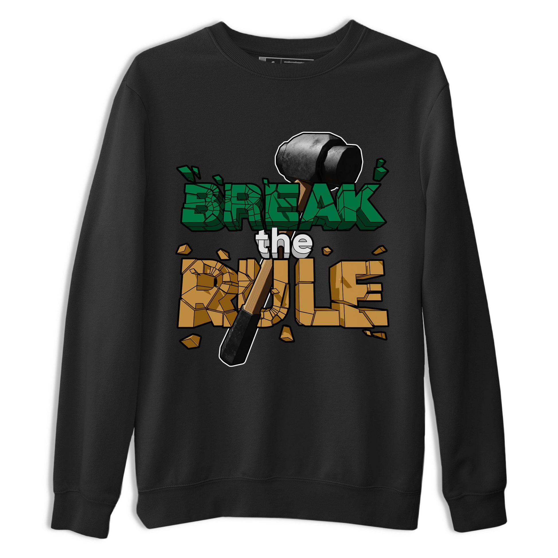 Samba Collegiate Green Gum shirt to match jordans Break The Rule sneaker tees Adidas Green Gum SNRT Sneaker Release Tees Unisex Black 2 T-Shirt