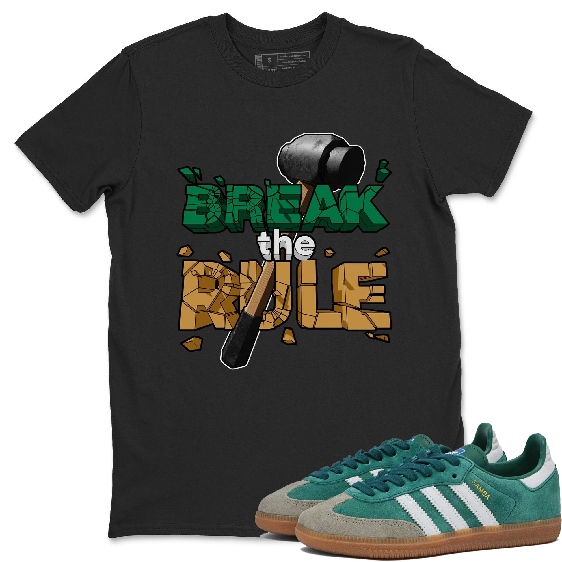 Samba Collegiate Green Gum | Break The Rule Unisex T-Shirt