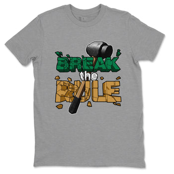 Samba Collegiate Green Gum shirt to match jordans Break The Rule sneaker tees Adidas Green Gum SNRT Sneaker Release Tees Unisex Heather Grey 2 T-Shirt