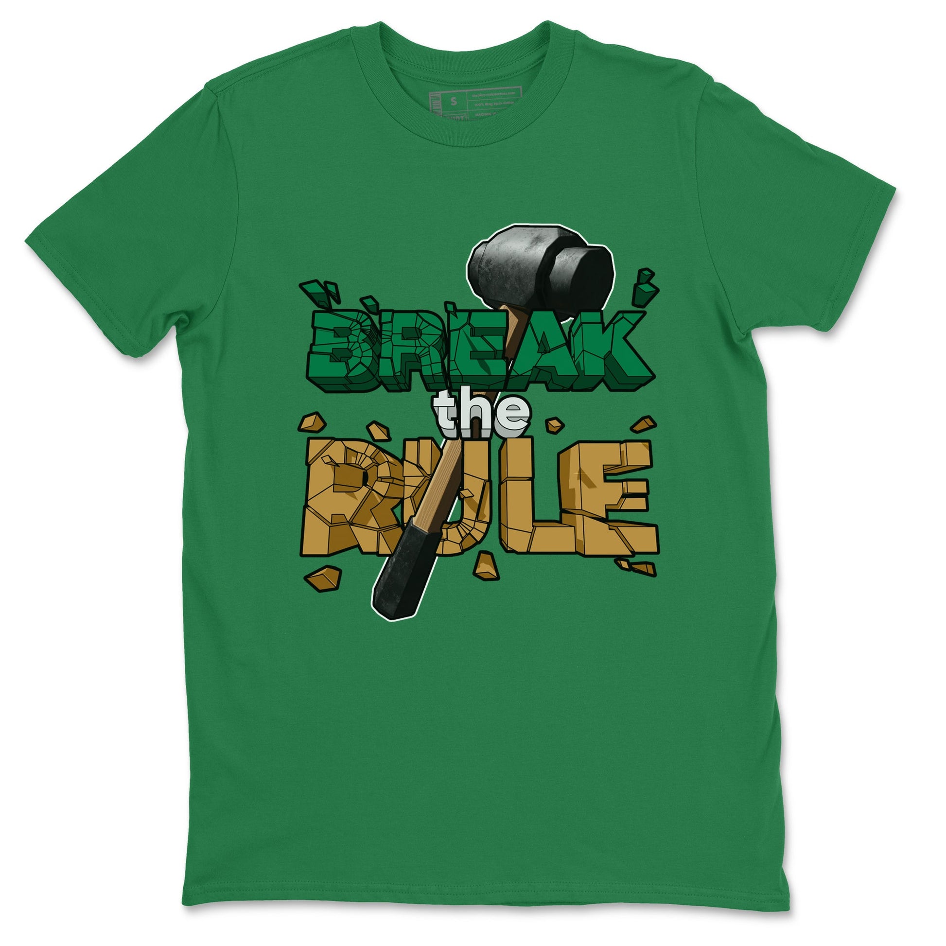 Samba Collegiate Green Gum shirt to match jordans Break The Rule sneaker tees Adidas Green Gum SNRT Sneaker Release Tees Unisex Kelly Green 2 T-Shirt