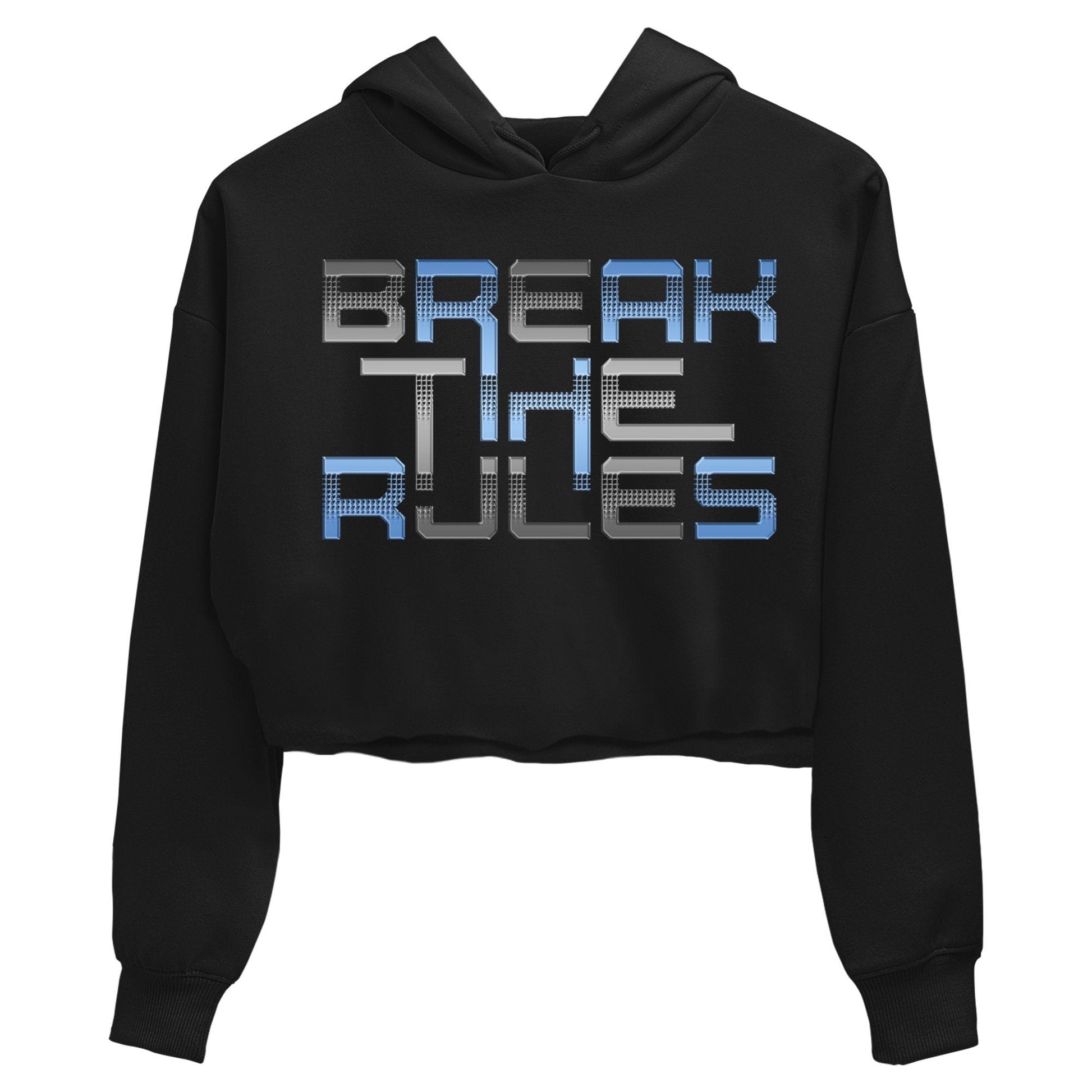 Jordan 4 University Blue Sneaker Match Tees Break The Rules Sneaker Tees Jordan 4 University Blue Sneaker Release Tees Women's Shirts