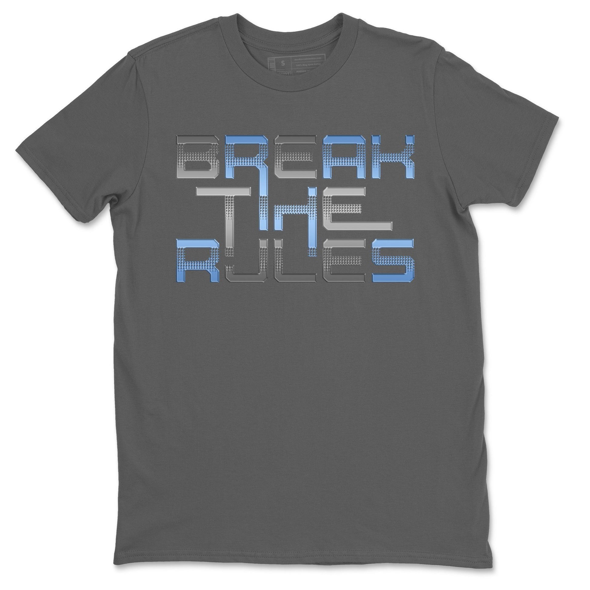 Jordan 4 University Blue Sneaker Match Tees Break The Rules Sneaker Tees Jordan 4 University Blue Sneaker Release Tees Unisex Shirts