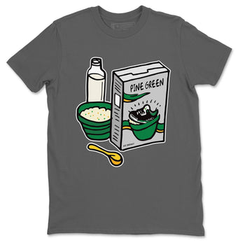 Jordan 3 Pine Green Sneaker Match Tees Breakfast Cereal Sneaker Tees Jordan 3 Pine Green Sneaker Release Tees Unisex Shirts