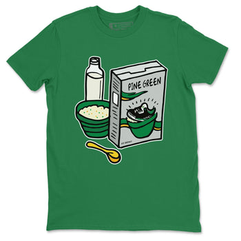 Jordan 3 Pine Green Sneaker Match Tees Breakfast Cereal Sneaker Tees Jordan 3 Pine Green Sneaker Release Tees Unisex Shirts