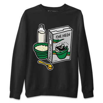 Jordan 3 Pine Green Sneaker Match Tees Breakfast Cereal Sneaker Tees Jordan 3 Pine Green Sneaker Release Tees Unisex Shirts