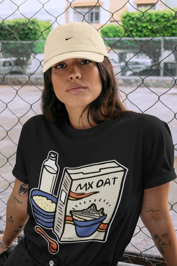 Yeezy 350 MX Oat Sneaker Match Tees Breakfast Cereal Sneaker Tees Yeezy 350 MX Oat Sneaker Release Tees Unisex Shirts