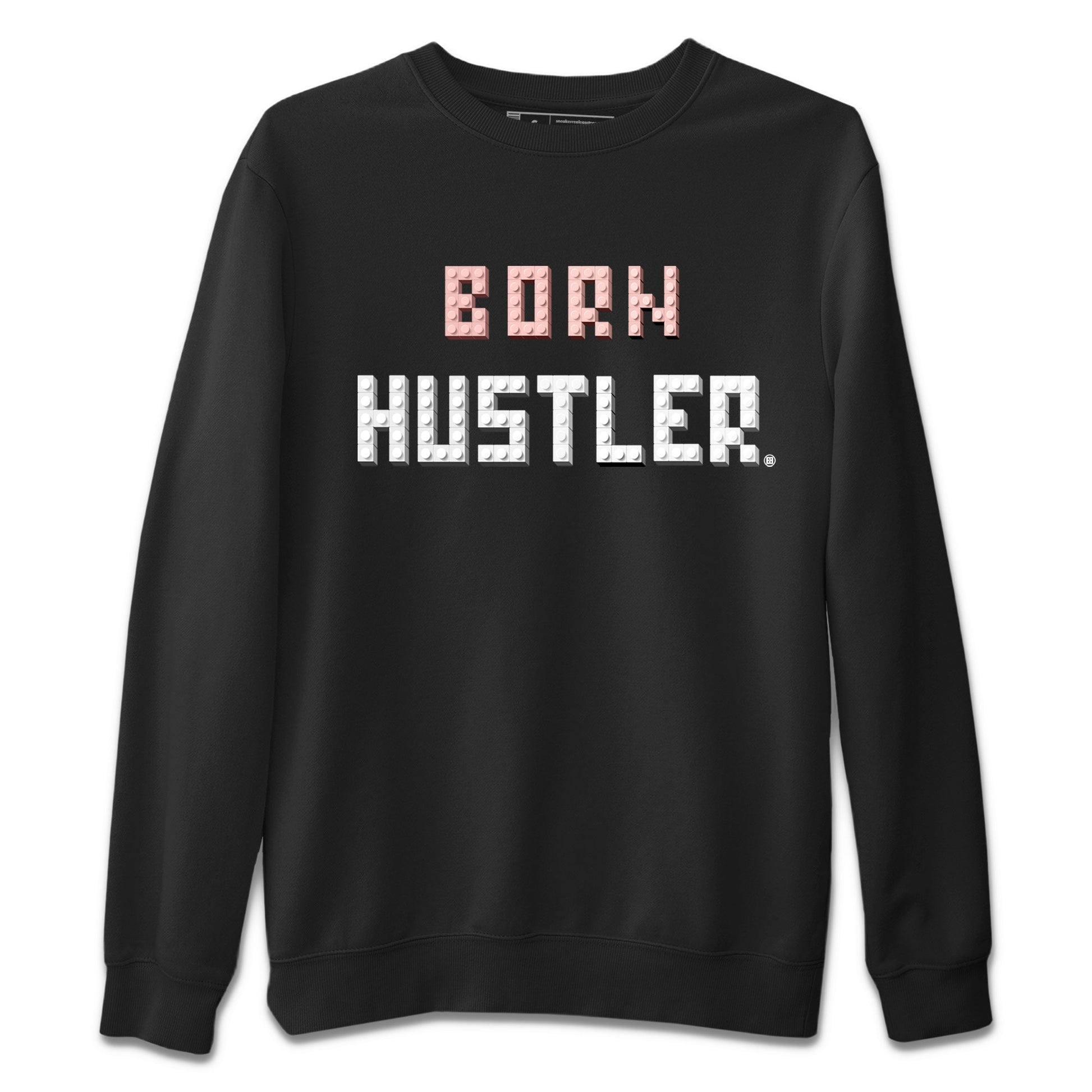 Air Jordan 1 Washed Pink Sneaker Match Tees Brick Born Hustler t shirt Air Jordan 1 WMNS Washed Pink Sneaker Shirt Unisex Shirts Black 2