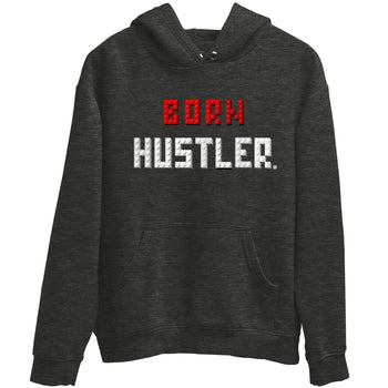 Air Jordan 13 Black Flint Sneaker Match Tees Brick Born Hustler t shirt Air Jordan 13 Retro Black Flint Sneaker Tees Unisex Shirts Charcoal Heather 2