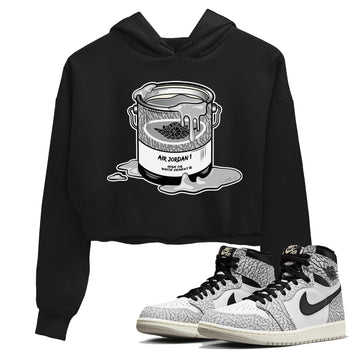Jordan 1 White Cement Sneaker Match Tees Bucket Sneaker Tees Jordan 1 White Cement Sneaker Release Tees Women's Shirts