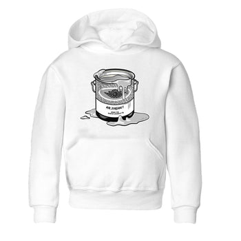 Jordan 1 White Cement Sneaker Match Tees Bucket Sneaker Tees Jordan 1 White Cement Sneaker Release Tees Kids Shirts