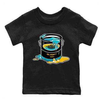 Jordan 5 Aqua Sneaker Match Tees Bucket Sneaker Tees Jordan 5 Aqua Sneaker Release Tees Kids Shirts