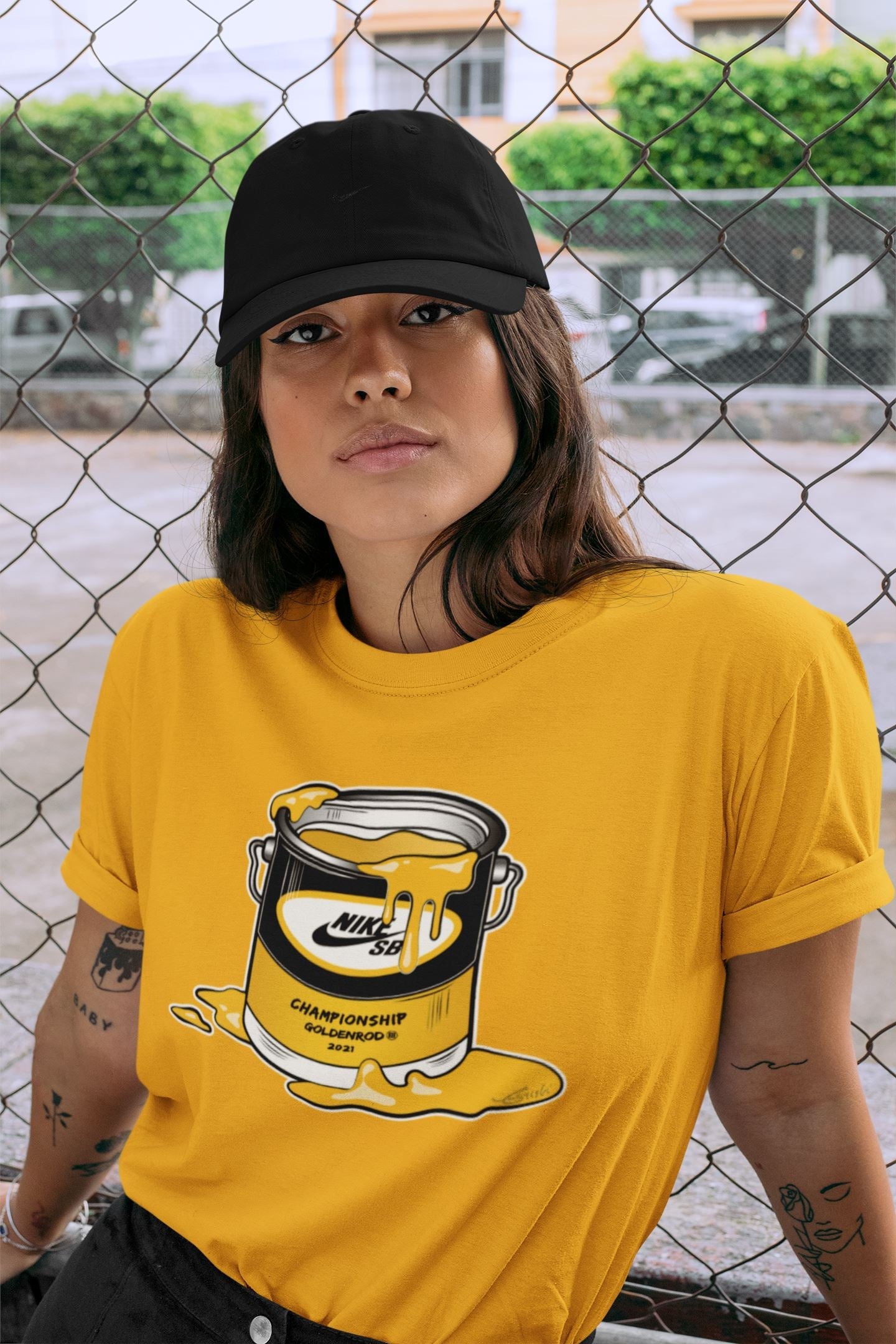 Dunk Championship Goldenrod Sneaker Match Tees Bucket Sneaker Tees Dunk Championship Goldenrod Sneaker Release Tees Unisex Shirts