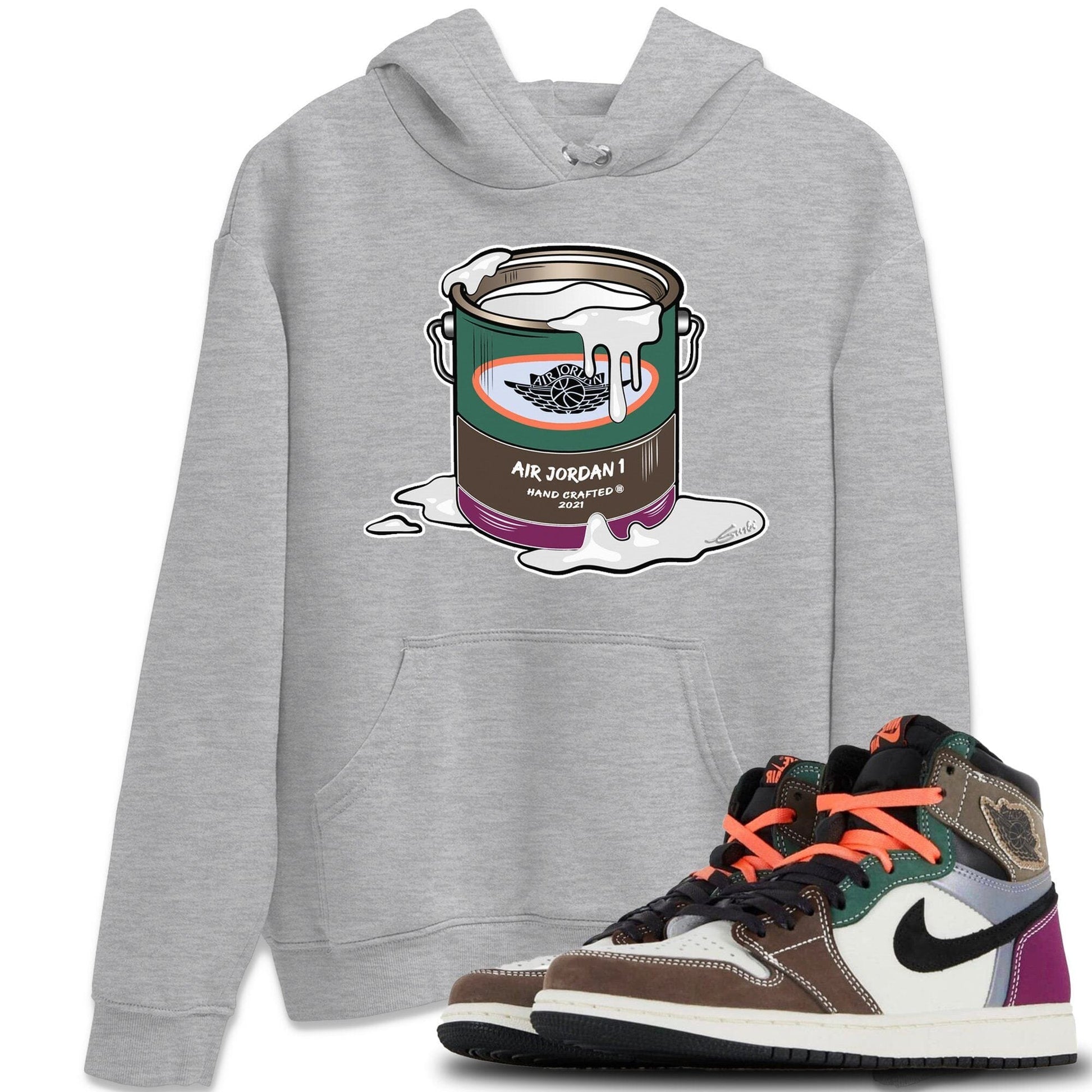 Jordan 1 Hand Crafted Sneaker Match Tees Bucket Sneaker Tees Jordan 1 Hand Crafted Sneaker Release Tees Unisex Shirts