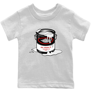 Jordan 12 Playoffs Sneaker Match Tees Bucket Sneaker Tees Jordan 12 Playoffs Sneaker Release Tees Kids Shirts