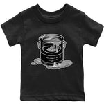 Jordan 4 Black Canvas Sneaker Match Tees Bucket Sneaker Tees Jordan 4 Black Canvas Sneaker Release Tees Kids Shirts