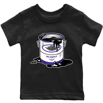 Jordan 5 Concord Sneaker Match Tees Bucket Sneaker Tees Jordan 5 Concord Sneaker Release Tees Kids Shirts