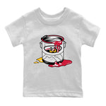 Jordan 7 Cardinal Sneaker Match Tees Bucket Sneaker Tees Jordan 7 Cardinal Sneaker Release Tees Kids Shirts