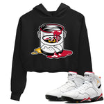Jordan 7 Cardinal Sneaker Match Tees Bucket Sneaker Tees Jordan 7 Cardinal Sneaker Release Tees Women's Shirts