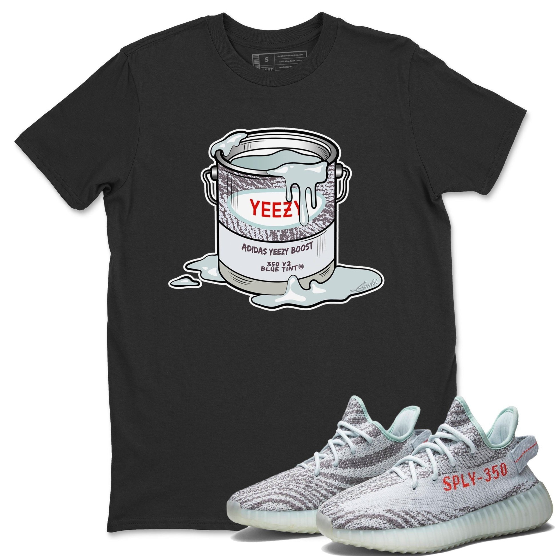 yeezy blue tint matching shirt