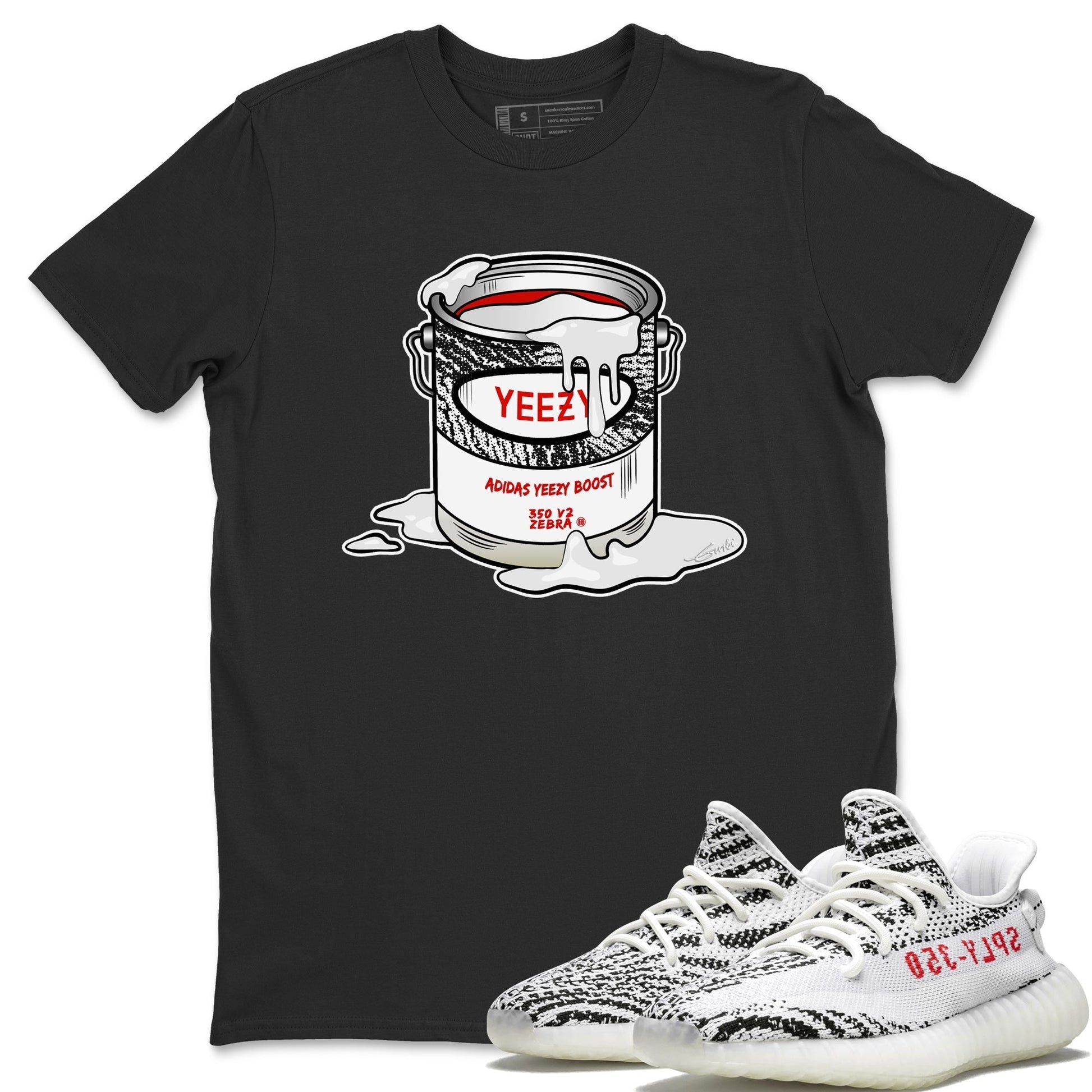 Yeezy 350 Zebra Sneaker Match Tees Bucket Sneaker Tees Yeezy 350 Zebra Sneaker Release Tees Unisex Shirts