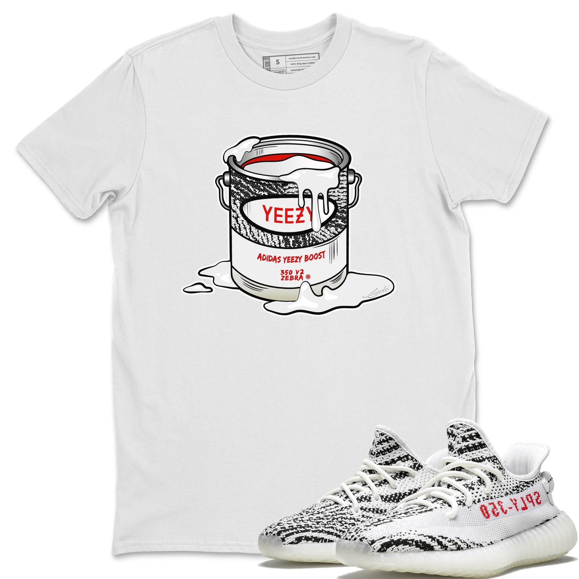 Yeezy 350 Zebra Sneaker Match Tees Bucket Sneaker Tees Yeezy 350 Zebra Sneaker Release Tees Unisex Shirts