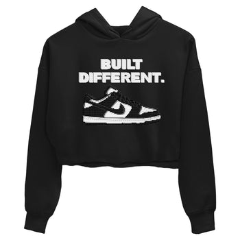 Dunk Low Panda Dunks Black White shirt to match jordans Built Different sneaker tees Dunk Panda SNRT Sneaker Tees Sneaker Matching Cotton Shirt Black 2 crop length shirt