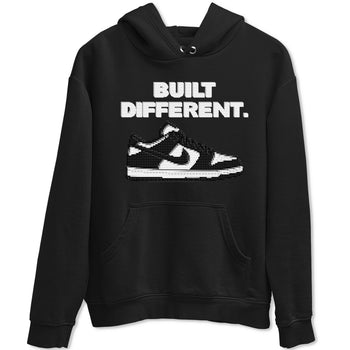 Dunk Low Panda Dunks Black White shirt to match jordans Built Different sneaker tees Dunk Panda SNRT Sneaker Tees Sneaker Matching Cotton Shirt unisex cotton Black 2 crew neck shirt