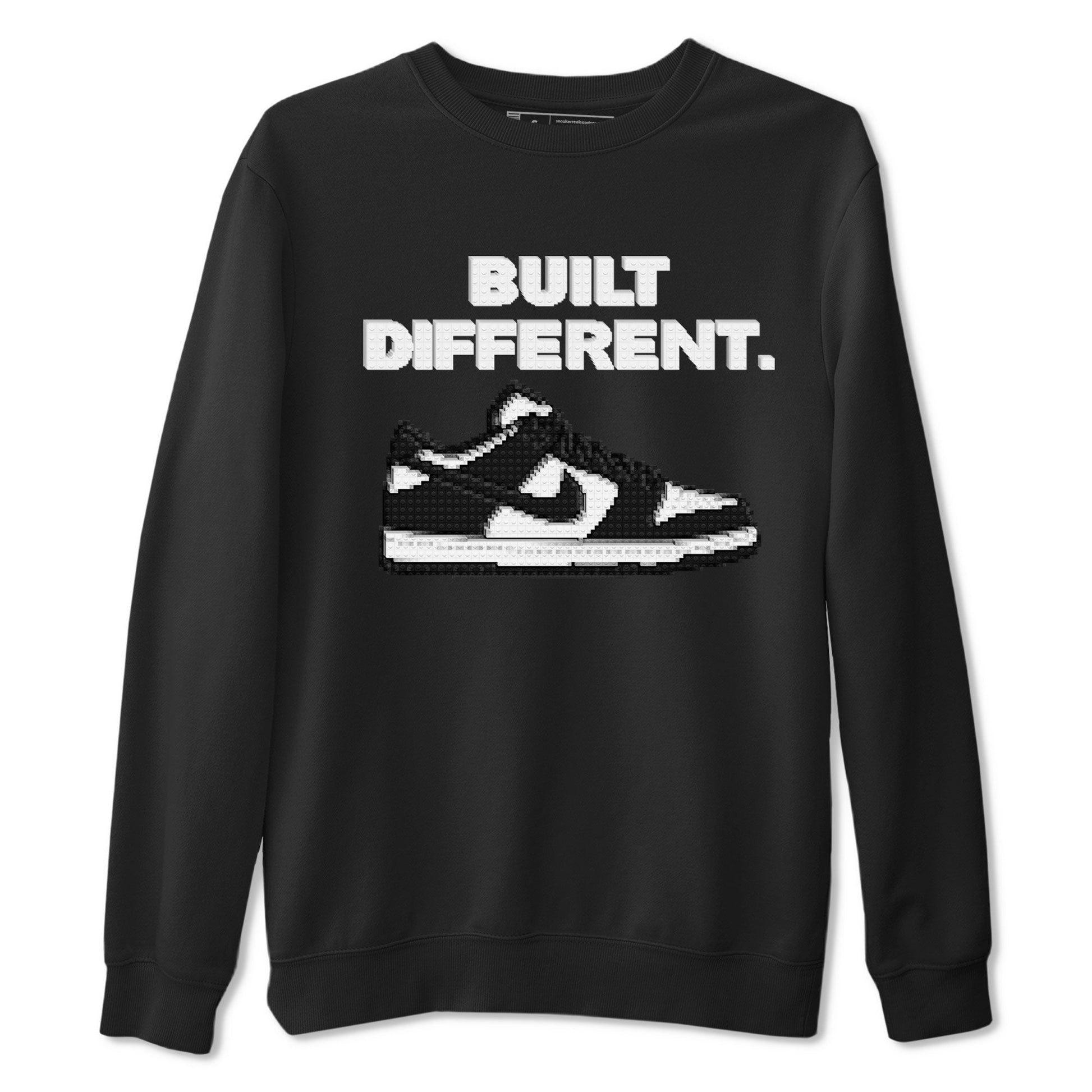 Dunk Low Panda Dunks Black White shirt to match jordans Built Different sneaker tees Dunk Panda SNRT Sneaker Tees Sneaker Matching Cotton Shirt unisex cotton Black 2 crew neck shirt