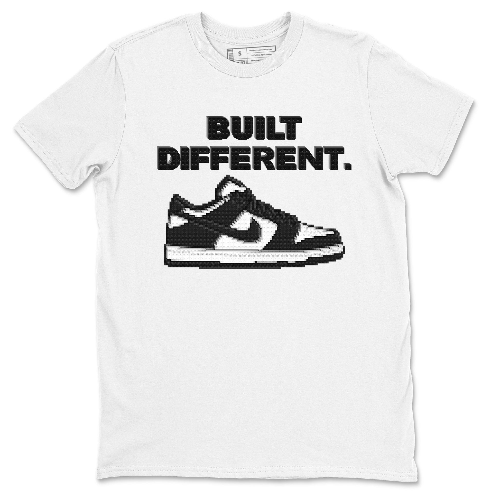 Dunk Low Panda Dunks Black White shirt to match jordans Built Different sneaker tees Dunk Panda SNRT Sneaker Tees Sneaker Matching Cotton Shirt unisex cotton White 2 crew neck shirt