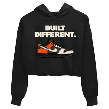 Dunk Red Panda shirt to match jordans Built Different sneaker tees Dunks Red Panda SNRT Sneaker Tees Sneaker Matching Cotton Shirt Black 2 crop length shirt