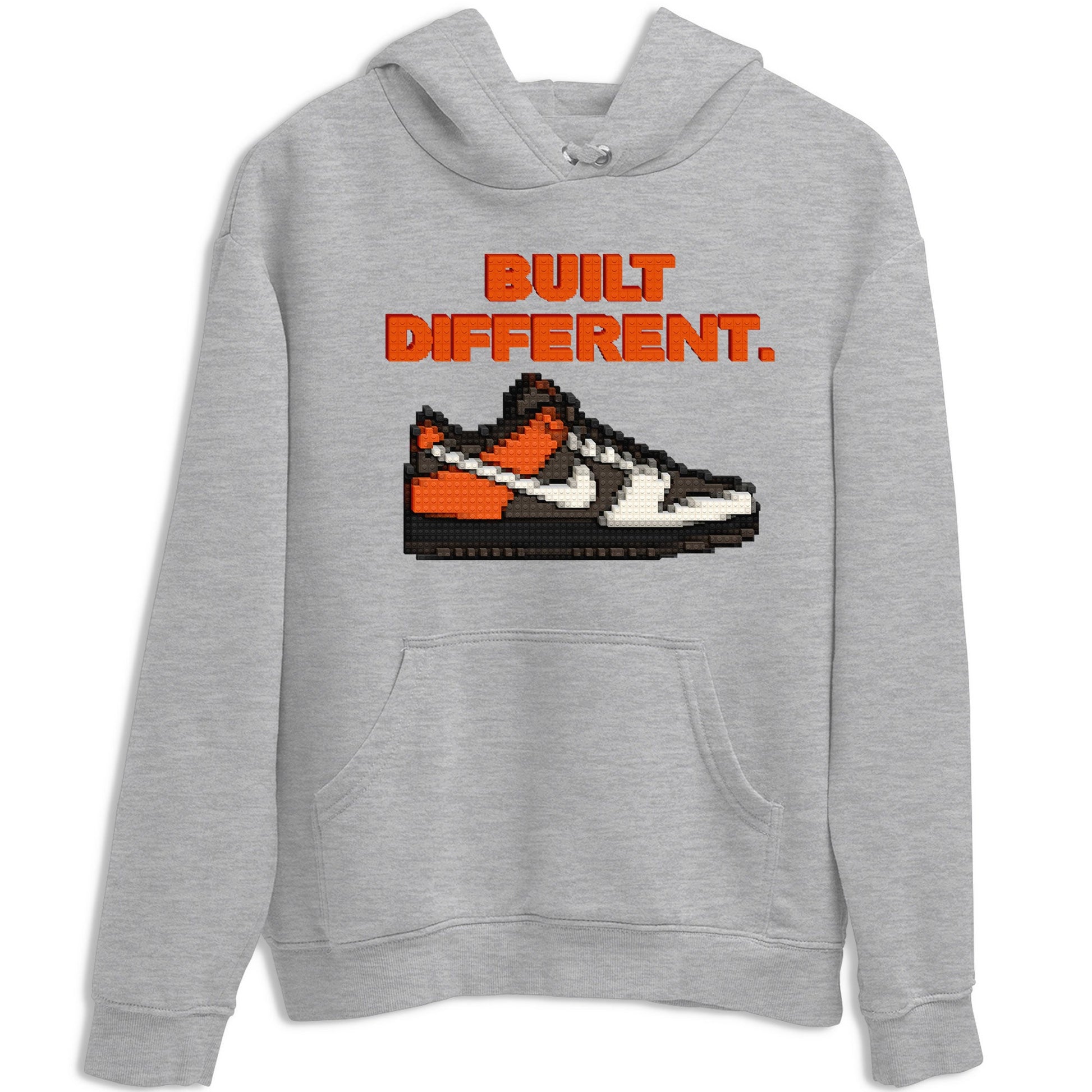 Dunk Red Panda shirt to match jordans Built Different sneaker tees Dunks Red Panda SNRT Sneaker Tees Sneaker Matching Cotton Shirt unisex cotton Heather Grey 2 crew neck shirt