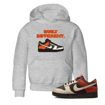 Dunk Red Panda shirt to match jordans Built Different sneaker tees Dunks Red Panda SNRT Sneaker Tees Sneaker Matching Cotton Shirt baby toddler Heather Grey 1 cotton Shirt