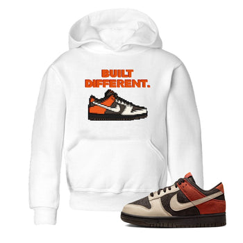 Dunk Red Panda shirt to match jordans Built Different sneaker tees Dunks Red Panda SNRT Sneaker Tees Sneaker Matching Cotton Shirt baby toddler White 1 cotton Shirt